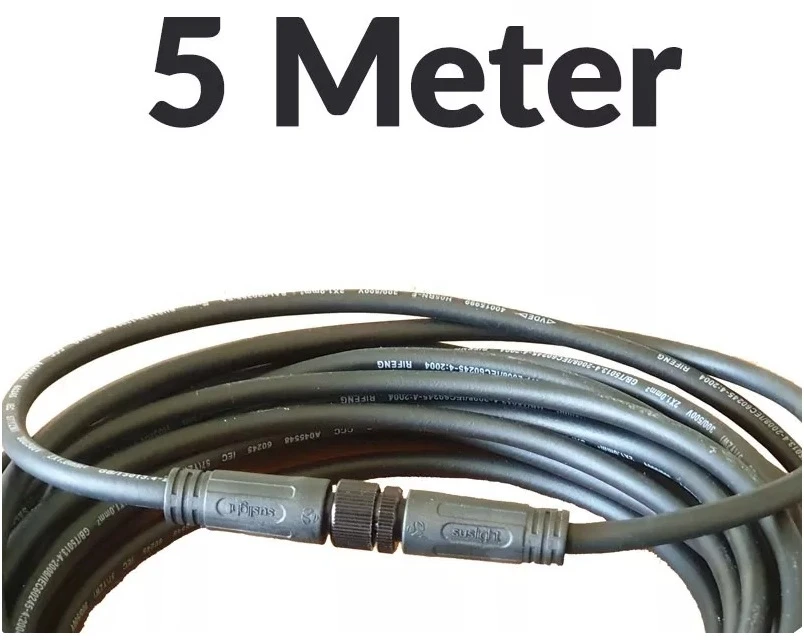 Suslight Stroomkabel 500 cm - Afbeelding 1